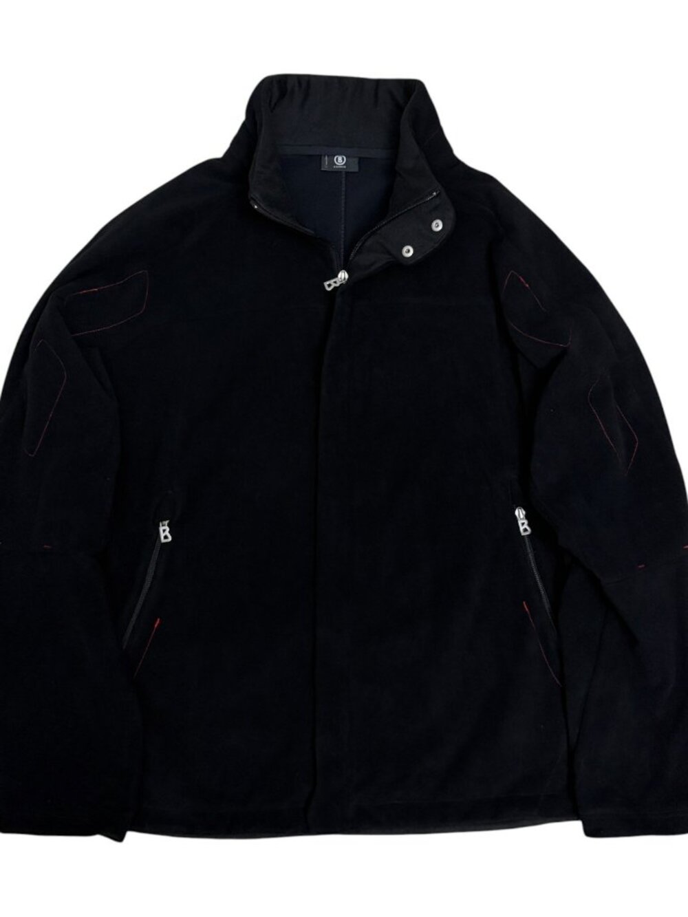 $650 BOGNER Fleece Jacket Luxury Designer Bomber Windbreaker Ski Jacket Mens 2XL